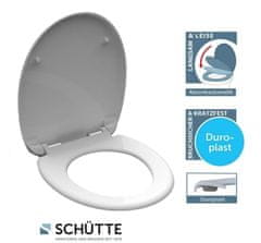 Schütte WC sedátko FLOWERS&WOOD | Duroplast, Soft Close s automatickým klesáním