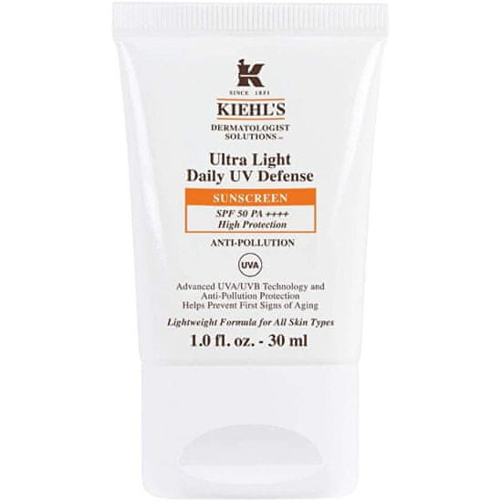 Kiehl´s Lehký ochranný pleťový krém SPF 50 Ultra Light (Daily UV Defense)