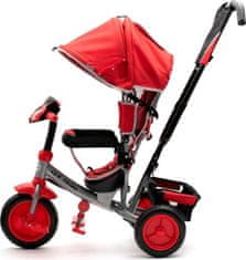 Baby Mix Dětská tříkolka s LED světly Baby Mix Lux Trike růžová