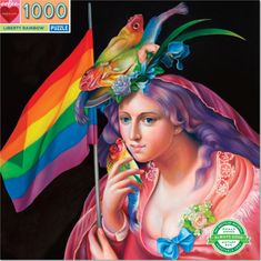 eeBoo Puzzle Duha svobody 1000 dílků