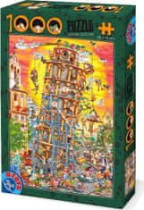D-Toys  Puzzle Šikmá věž v Pise 1000 dílků