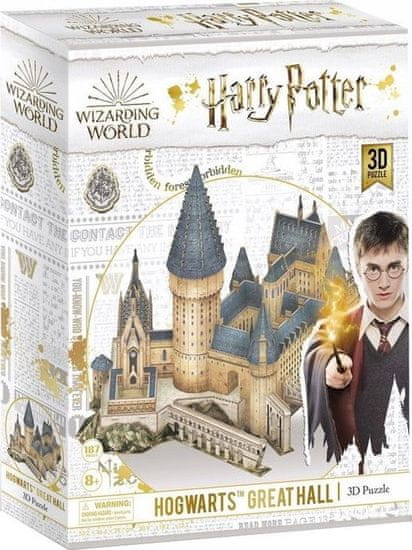 CubicFun  3D puzzle Harry Potter: Velká síň 185 dílků