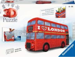 Ravensburger RAVENSBURGER 3D puzzle Londýnský autobus Doubledecker 216 dílků