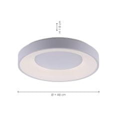 PAUL NEUHAUS LEUCHTEN DIREKT is JUST LIGHT LED stropní svítidlo, bílé, 50cm, stmívatelné, sériový obvod, CCT, proti oslnění, 3000-5000K