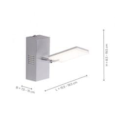 PAUL NEUHAUS PAUL NEUHAUS PURE-MIRA, LED nástěnné svítidlo, bílé, stmívatelné, CCT 2700-5000K