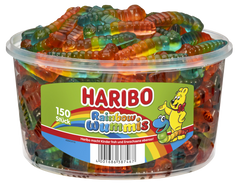 Haribo  - Rainbow Wummis 150 x 8g (dóza 1200g)