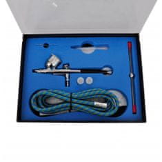 Greatstore Airbrush souprava kompresoru se 3 pistolemi