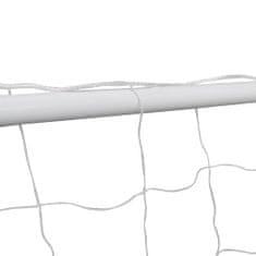 Greatstore Fotbalové branky se sítí 2 ks ocel 240 x 90 x 150 cm