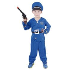 Rappa Dětský kostým policista s českým potiskem (M)