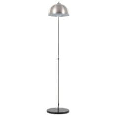 Greatstore Klenutá lampa 60 W stříbrná E27 170 cm