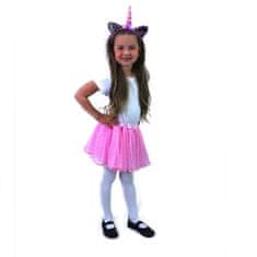 Rappa Dětský kostým tutu sukně jednorožec - růžová