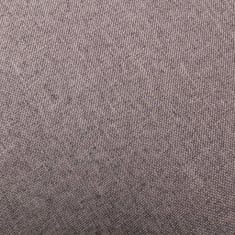 Greatstore Barové židle 2 ks taupe textil