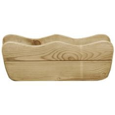 Greatstore Vyvýšený záhon 50 x 18 x 18 cm impregnované borové dřevo