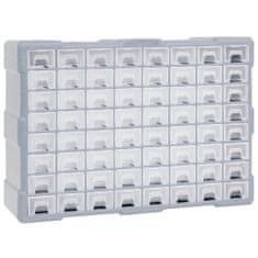 Greatstore Organizér se 64 zásuvkami 52 x 16 x 37,5 cm