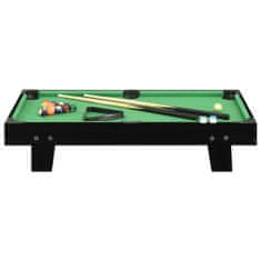 Vidaxl Mini kulečníkový stůl 92 x 52 x 19 cm černý a zelený