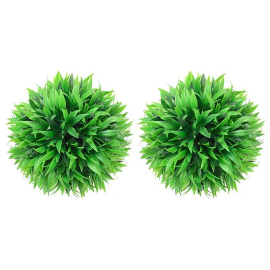 Greatstore Umělé buxus koule 2 ks 30 cm