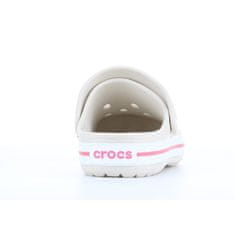 Crocs Dřeváky šedé 37 EU Crocband Stuccomelon