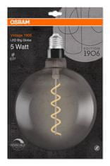 Osram OSRAM Vintage 1906 LED dim CL GLOBE200 FIL SMOKE 12 dim 5W/818 E27