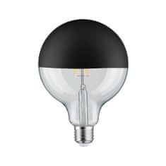 Paulmann PAULMANN LED Globe 6,5 W E27 zrcadlový svrchlík černá mat teplá bílá stmívatelné 286.79 28679