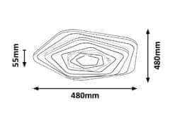 Rabalux Rabalux stropní svítidlo Taneli LED 54W CCT DIM 3098