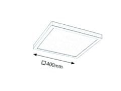 Rabalux  LED přisazený mini panel Lois 36W | 2500lm | 4000K | IP20 | 40cm - matná bílá