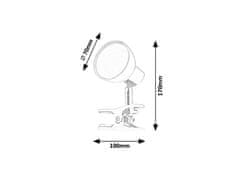 Rabalux Rabalux bodové svítidlo Noah LED 5W 1480