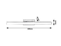 Rabalux Rabalux koupelnové svítidlo Bastian LED 13W IP44 5781