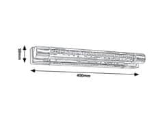 Rabalux Rabalux koupelnové svítidlo Abbey LED 2X5W IP44 5787