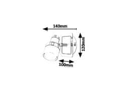 Rabalux Rabalux koupelnové svítidlo Harold LED 5W IP44 5021