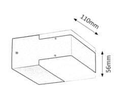 Rabalux Rabalux venkovní nástěnné svítidlo Bona LED 2x 4,5W IP54 8060