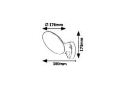 Rabalux Rabalux venkovní nástěnné svítidlo Varna LED 12W IP54 8134