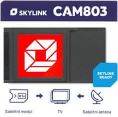 Skylink CAM803 satelitní modul s kartou - zánovní