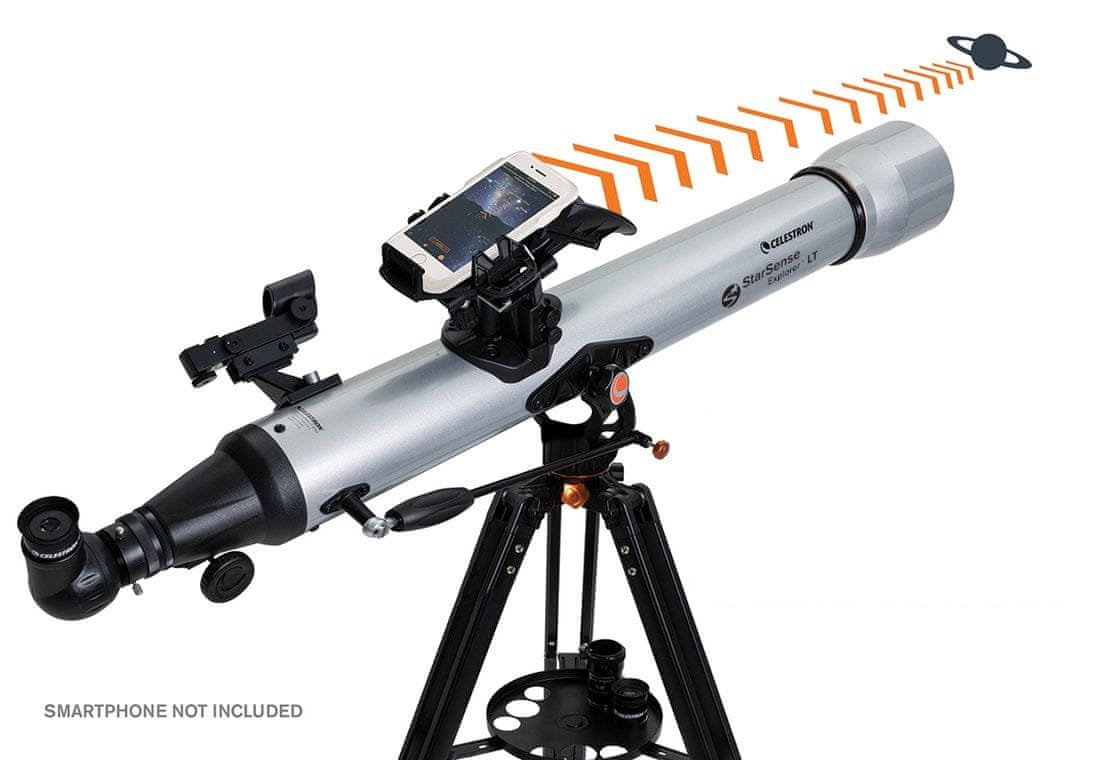 Celestron StarSense Explorer LT 80 AZ Teleskop Z Objektivom 22451