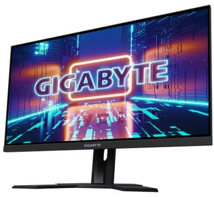 herní monitor gigabyte M27Q dokonalý pozorovací úhel hdr vysoký dynamický rozsah černý ekvalizér 1 ms doba odezvy elegantní design KVM