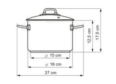 Kolimax Hrnec PROFESSIONAL s poklicí, průměr 18cm, objem 3.0l 