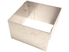Pevná rozložitelná forma čtverec 25x25cm (výška 12cm) 