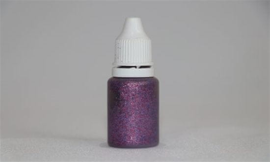 Gel na povrchy s glitry 15ml fialová