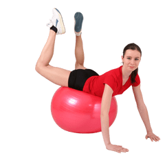 Unison  Gymnastický relaxační míč gym ball 75 cm modrý