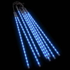 Greatstore Padající světla 8 ks 50 cm modrá 288 LED diod dovnitř i ven