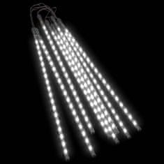 Greatstore Padající světla 8 ks 50 cm studená bílá 288 LED dovnitř i ven