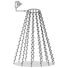 shumee Světelná síť na vánoční stromek se 180 LED diodami IP44 180 cm