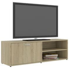 Vidaxl TV stolek dub sonoma 120 x 34 x 37 cm kompozitní dřevo