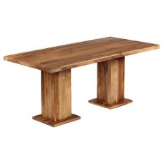 Greatstore Jídelní stůl 175 x 90 x 77 cm masivní sheeshamové dřevo