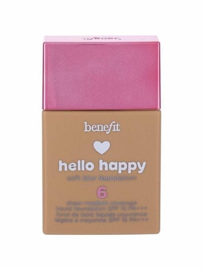 Benefit 30ml hello happy spf15, 06 medium warm, makeup