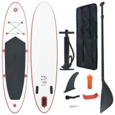 Vidaxl Nafukovací Stand Up paddleboard (SUP) červeno-bílý