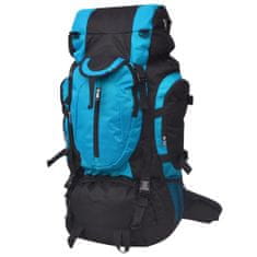 Greatstore Outdoorový batoh / krosna XXL 75 l černo-modrý