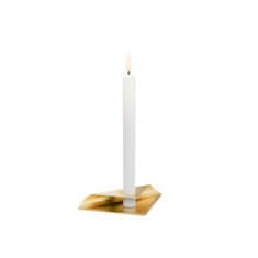 Hofats Square Candle, designový svícen - zlatý, set 4ks