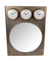 Helieli Tim zrcadlové hodiny, 70 x 52 cm