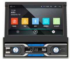 Podofo 1DIN Android 10 Autoradio 7" displej Navi GPS