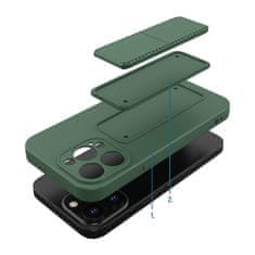 MG Kickstand silikonový kryt na iPhone 13 Pro Max, žlutý